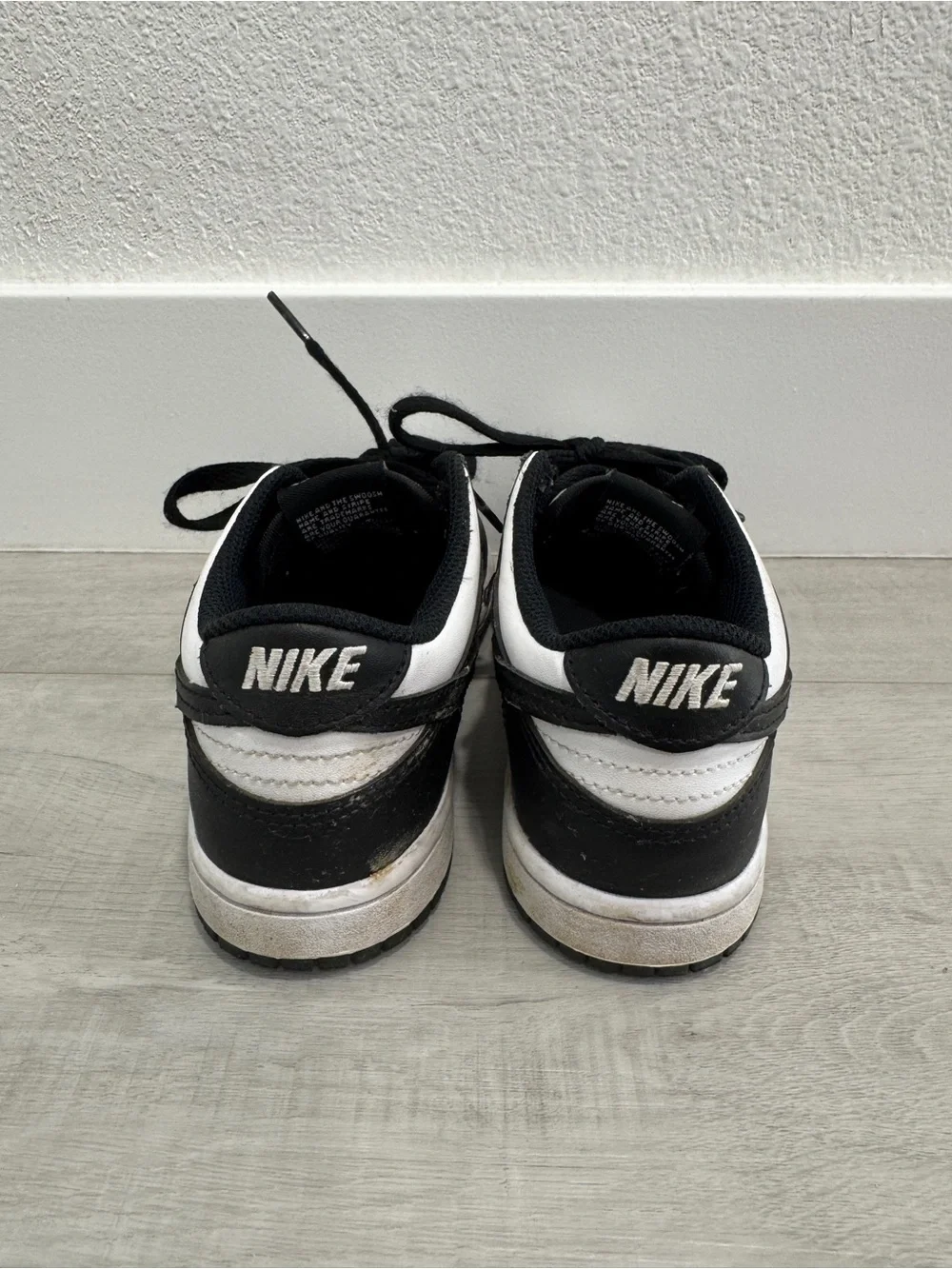 Little Kids Nike Panda Dunk Low